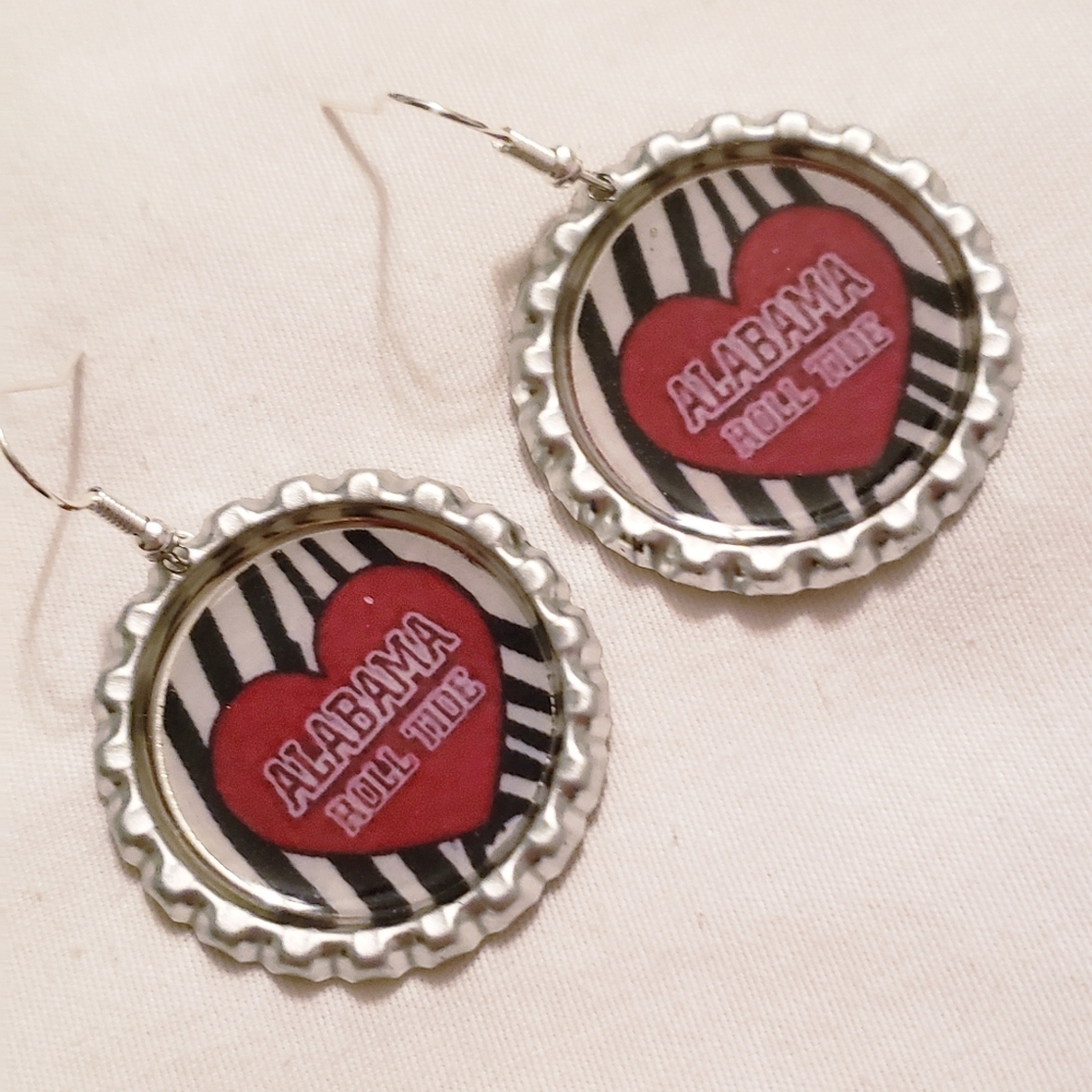 New Alabama Earrings hooks are Sterling Silver!